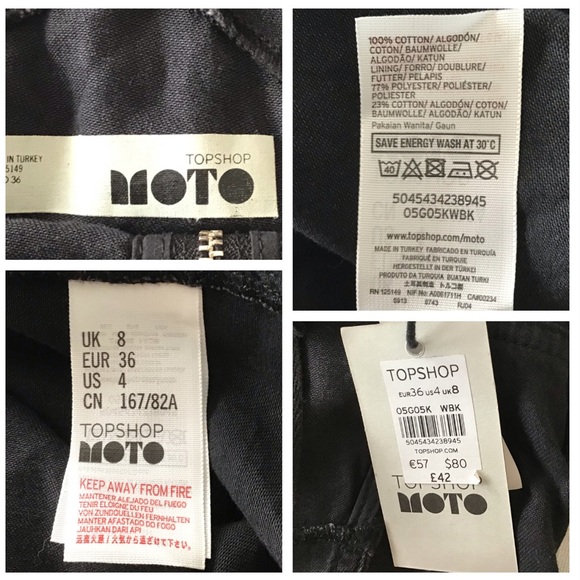 Topshop Moto Overall Dress - Picture 6 of 6